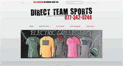 Desktop Screenshot of directteamsports.com